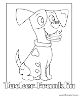 Tucker Franklin coloring page
