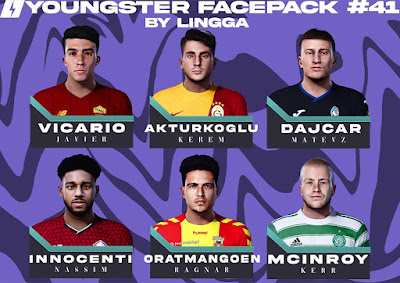 PES 2021 Youngster Facepack 41 by Lingga