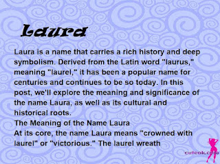 meaning of the name "Laura"