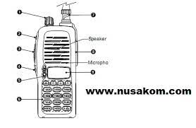 HT Icom IC V8 Nusakom