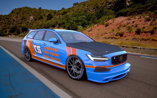 2016 Zolland Design Volvo V90 Shooting Brake and Pace Car