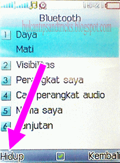 Cara setting bluetooth HP Cross menjadi hidup