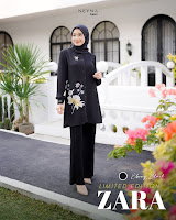 Koleksi Terbaru Zara Series by Neyna | Tunik Blouse Atasan Wanita Kekinian Stylish