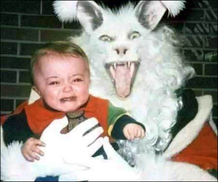 evil easter bunnies pictures. The Easter Bunny is the