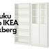 Beli dan Upah Pasang Rak Buku Bertutup IKEA
