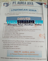 Lowongan Kerja di PT. Aurea Jaya Sidoarjo Januari 2020