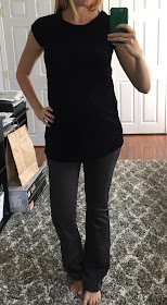 Full Moon - Dacey Lace Overlay Maternity Knit Top - Maternity Stitch Fix Review