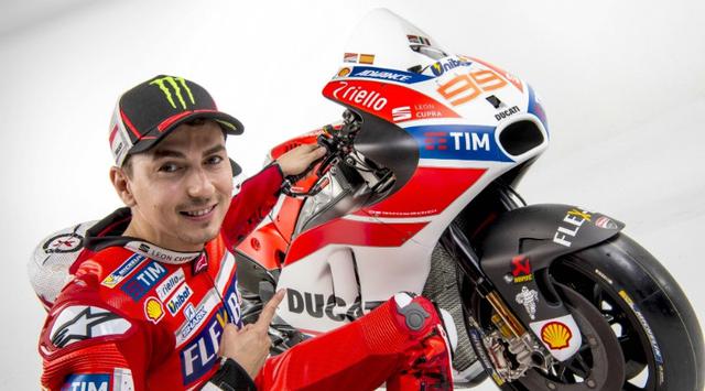  Jorge Lorenzo Tim Ducati MotoGP.