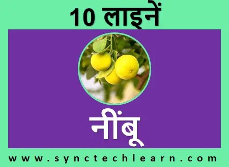 10 lines on lemon in hindi