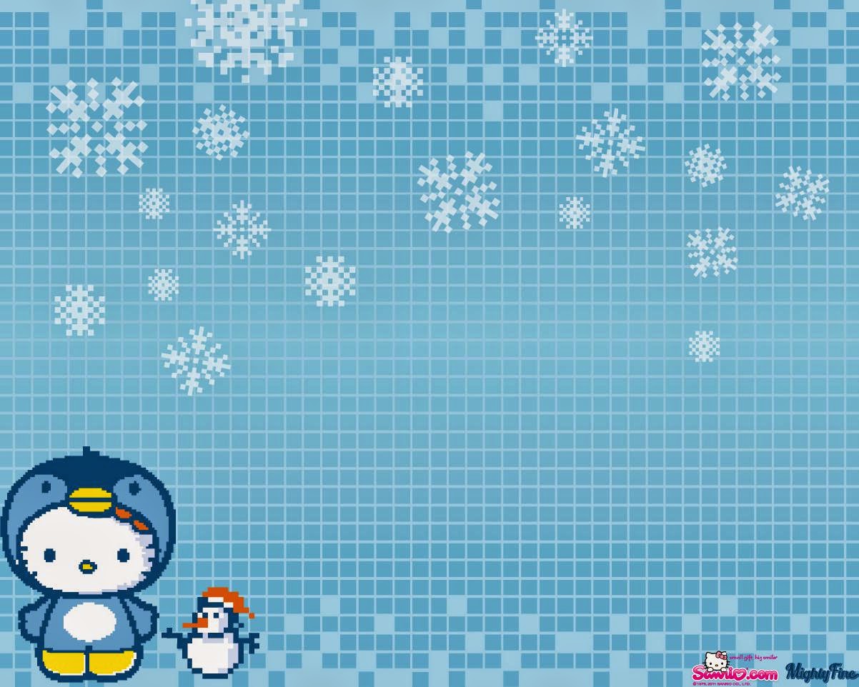 GAMBAR HELLO KITTY SALJU Wallpaper  HD  Animasi  Bergerak 