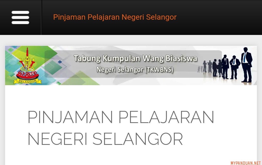 Permohonan Pinjaman Pelajaran Negeri Selangor 2020 Online My Panduan