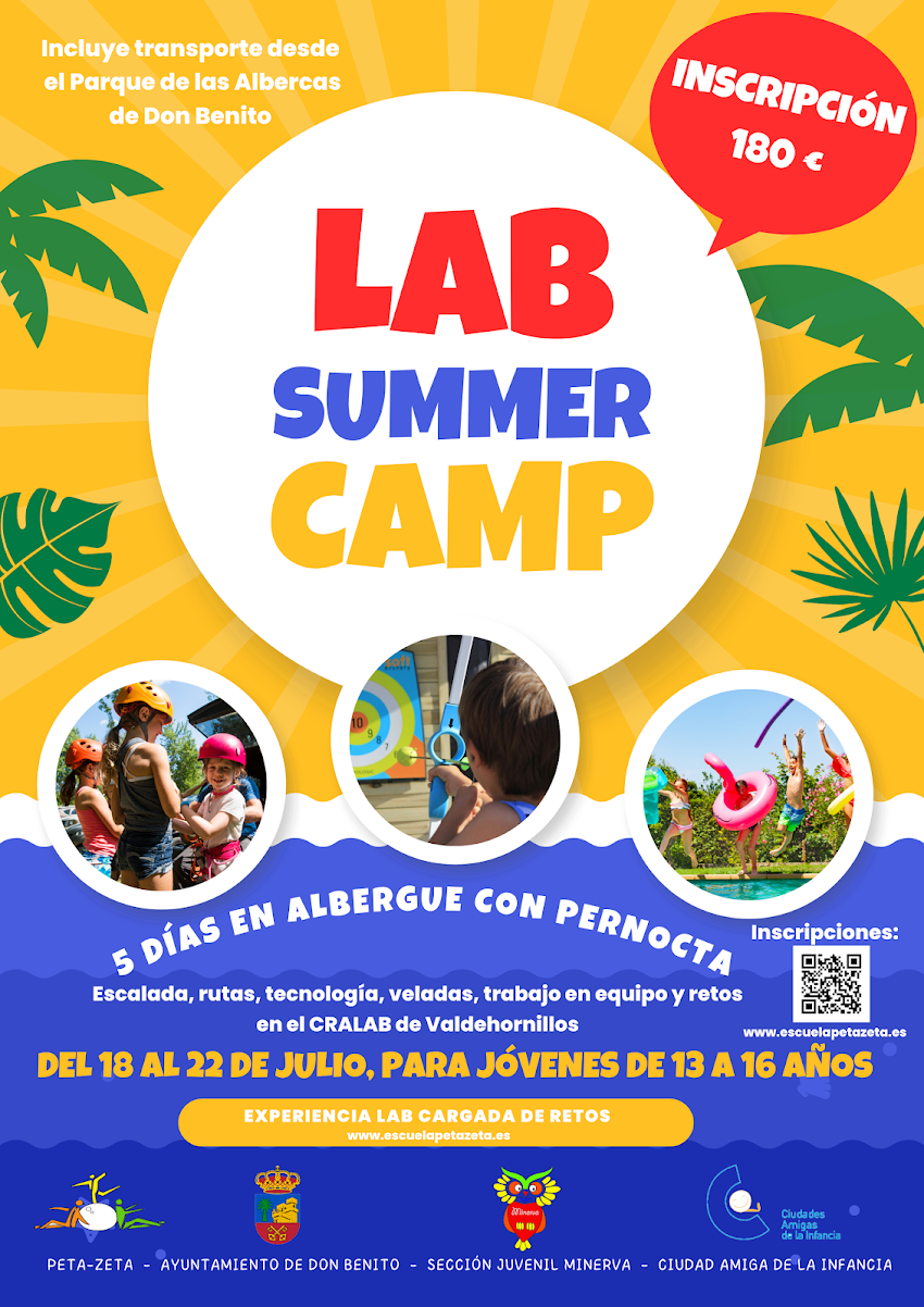 Lab Summer Camp. Campamento Don Benito