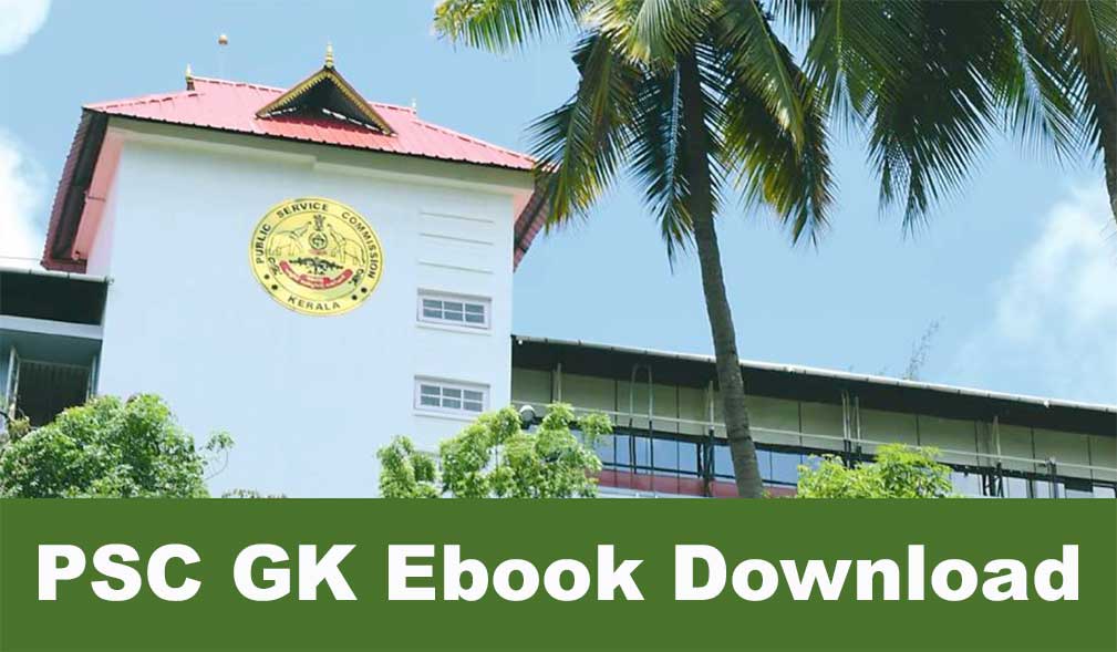 Kerala PSC Official GK Questions Ebook PDF Download