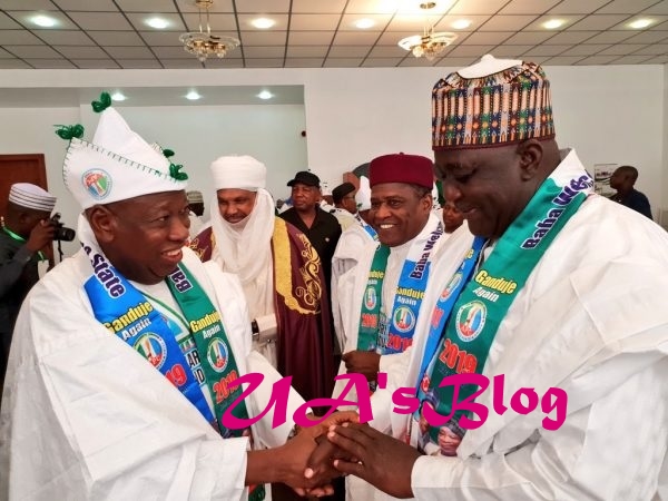 PHOTOS: Niger Republic governors in Kano for Buhari rally