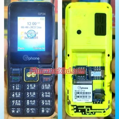 Gphone GP34 (Version 2) Flash File SC6531E