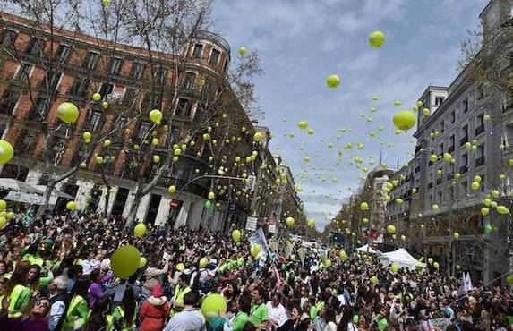 Marcha contra el aborto en EspaÃ±a