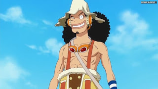 ワンピースアニメ 魚人島編 527話 ウソップ | ONE PIECE Episode 527