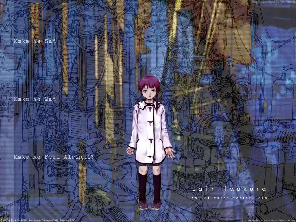 Stunning Serial Experiments Lain Picture