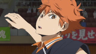 ハイキュー!! アニメ 2期18話 日向翔陽 リバウンド | HAIKYU!! Karasuno vs Wakutani minami