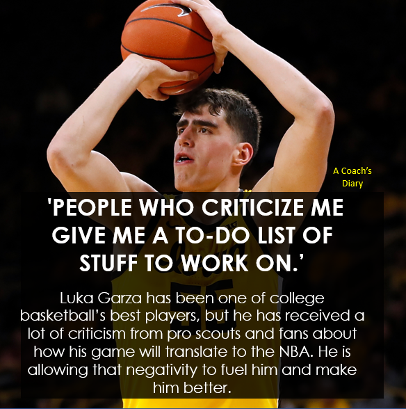 A Coach's Diary: Luka Garza on Overcoming Doubters