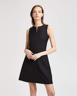 Theory Women Black Dress