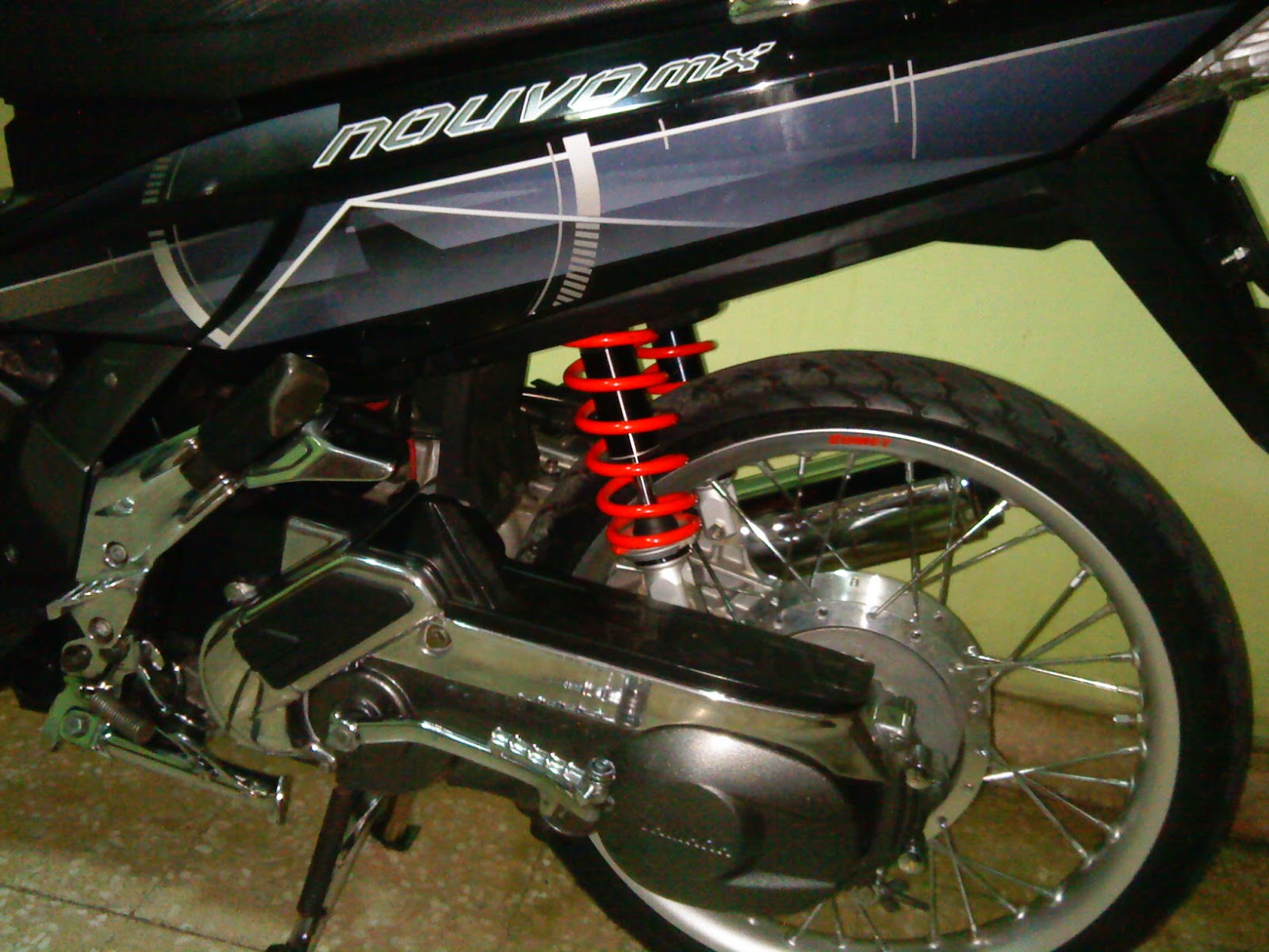 Catatan Kecilku MODIFIKASI NOUVO Z 2007 Ala Trondo Look