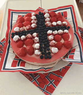 Flott syttende mai-kake 2017!