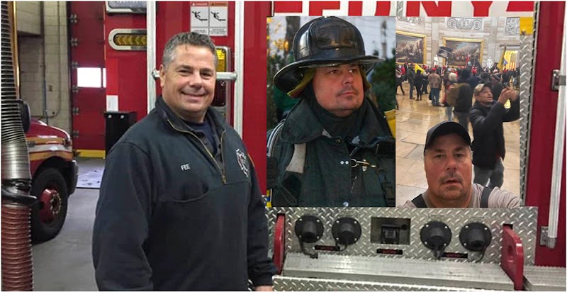 Federales buscan un ex bombero racista de Nueva York que estuvo entre dirigentes del asalto al capitolio