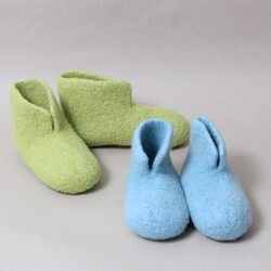 Pantuflas de punto para bebés