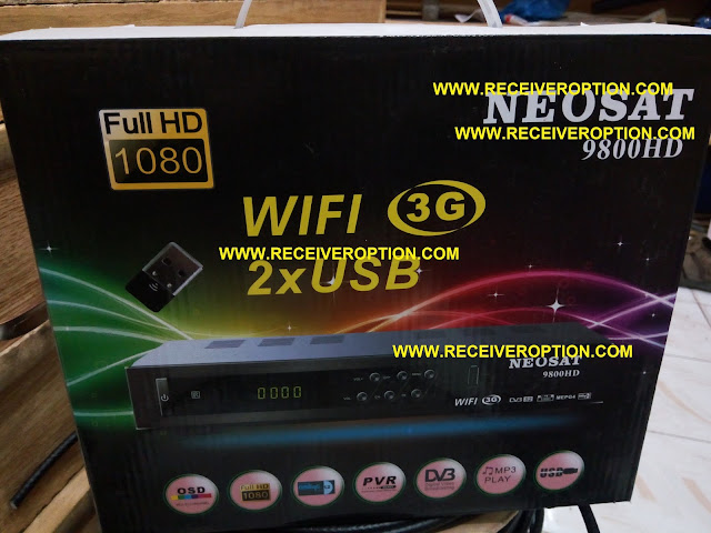 NEOSAT 9800 HD RECEIVER FLASH FILE