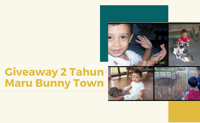 Giveaway 2 Tahun Maru Bunny Town