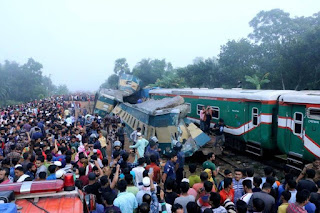 Bangladesh train was Pulled on to a Bus.At list 12 People were killed and 6 injured-Represntational Image