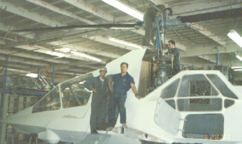AAC Penetrator during construction