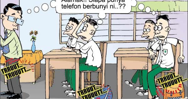 Penggunaan Telefon Bimbit di Sekolah  LEMBAR BAHASA