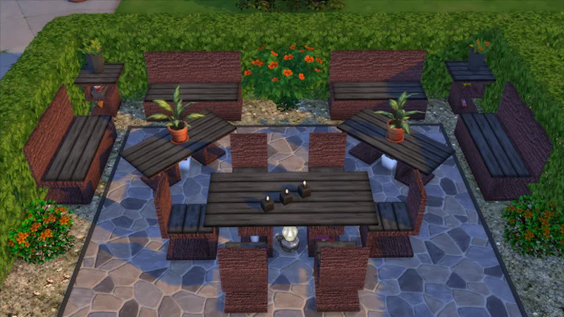 The Sims 4 Outdoors Set