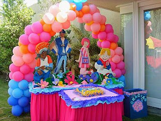 MyTotalNet.com: Children Parties, Lazy Town Decoration