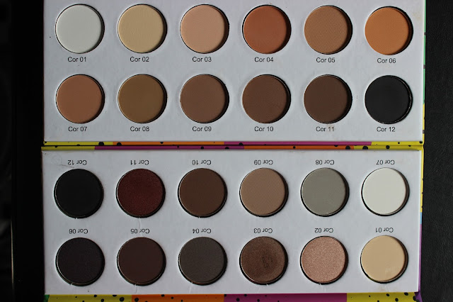 Resultado de imagem para paleta matte de amor jasmyne