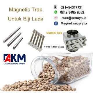 Magnetic Trap untuk Biji lada