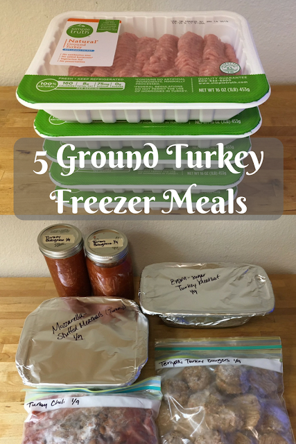 5 Ground Turkey Freezer Meals | Chief Family Officer