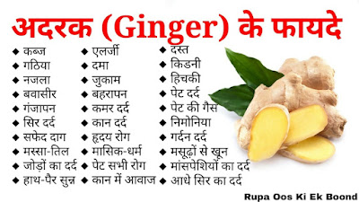 अदरक ~ Ginger