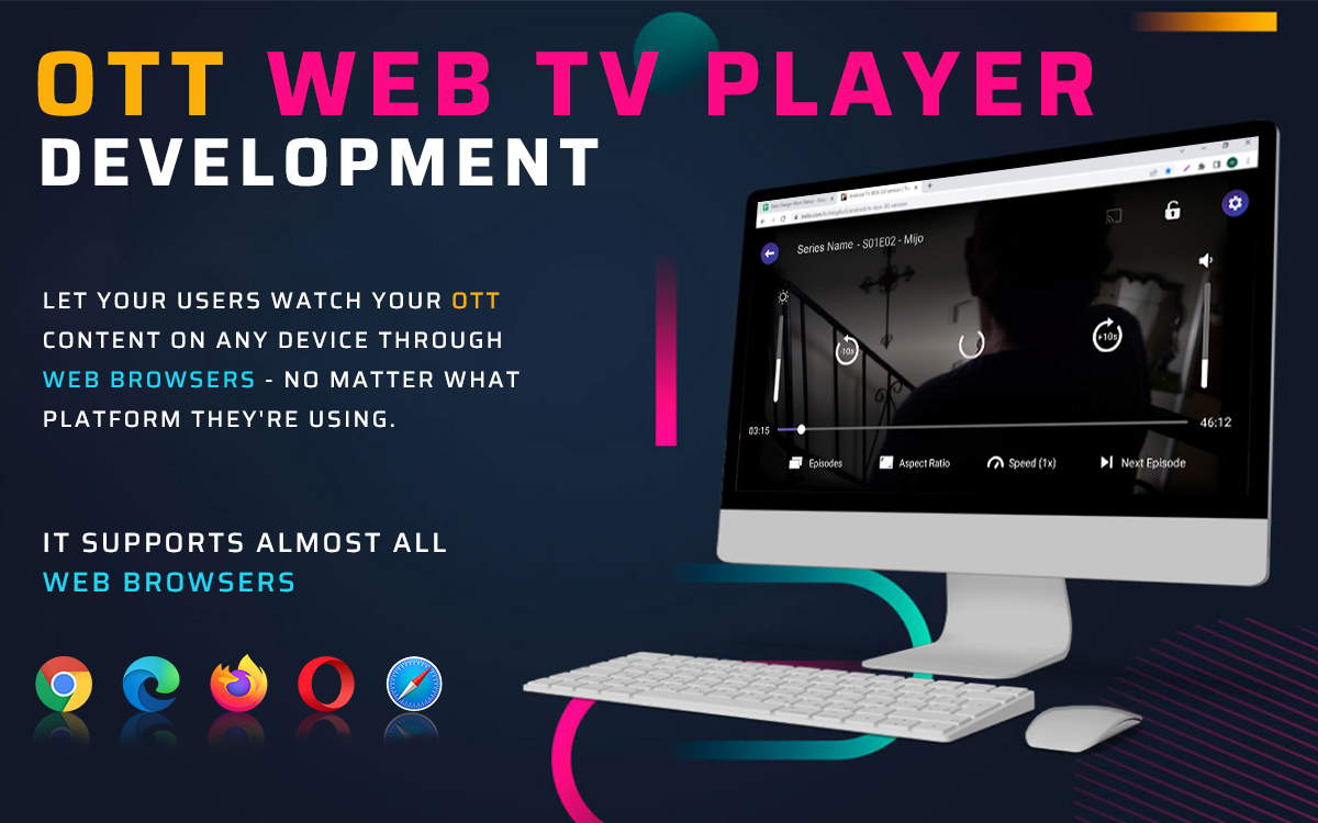 OTT Web TV Player