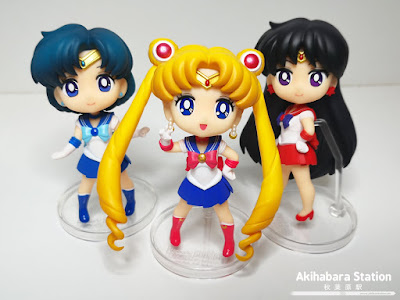 Figuras: Review de las Figuarts Mini de Sailor Moon: Sailor Moon, Sailor Mars y Sailor Mercury - Tamashii Nations