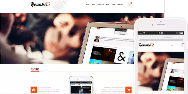 Revoke2 Wordpress WooCommerce Themes