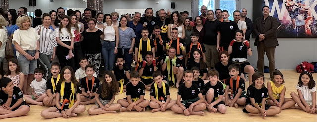 ΕΞΕΤΑΣΕΙΣ ΖΩΝΩΝ KICKBOXING ΣΤΗ ΣΧΟΛΗ WARRIORS TRIBE ΚΥΘΗΡΩΝ