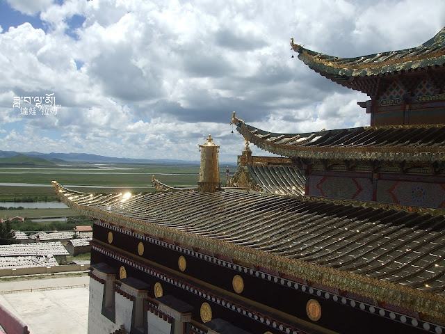 面向黃河灣與草原的索克藏寺