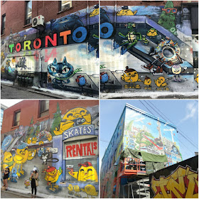 Graffity Alley - o melhor lugar em Toronto para quem curte street art