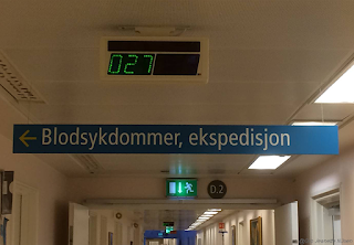 Avdeling Blodsykdommer på  Rikshospitalet i Oslo. (Foto: Gro Jeanette Nilsen)