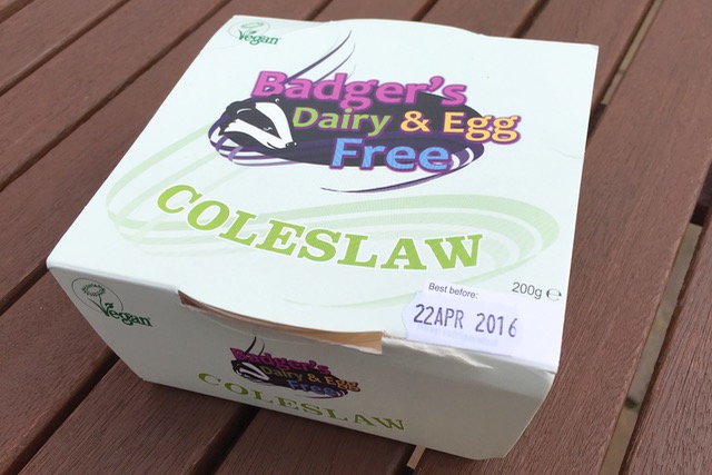 Badger's Dairy & Egg Free Coleslaw