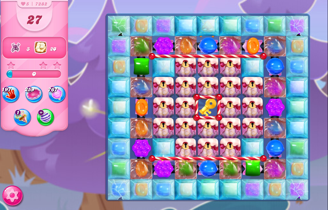 Candy Crush Saga level 7282