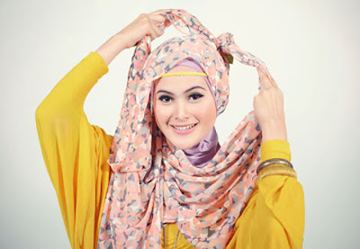 Cara Memakai Jilbab Pashmina Terbaru 4